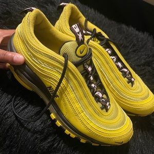 Yellow Nike air max